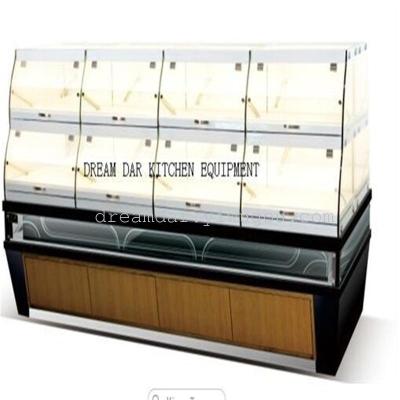 wooden bread display cabinet (two)