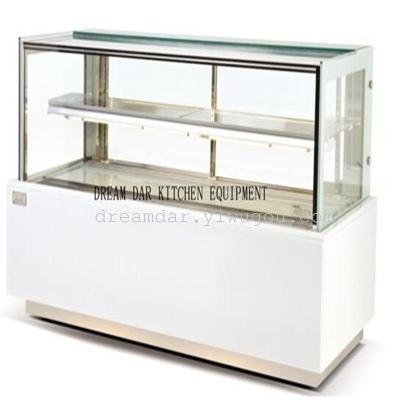 Square cake cabinet manufacturers can be customized size