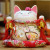 Japan's 8 \\\"cherry blossom season lucky cat ceramics
