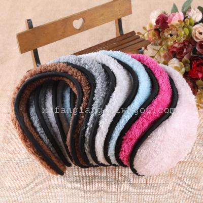 Men and women velvet earmuffs warm ear cover 