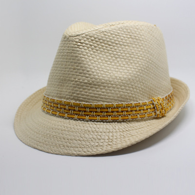 The new summer grass hat shaped single Korean fashion hats for men and women