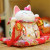 Japan's 8 \\\"cherry blossom season lucky cat ceramics