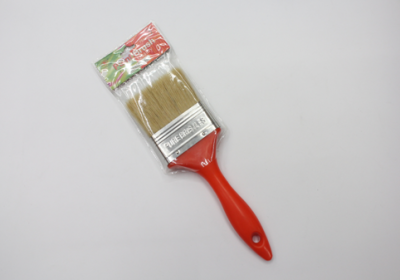 High quality plastic handle bristle paint brush.