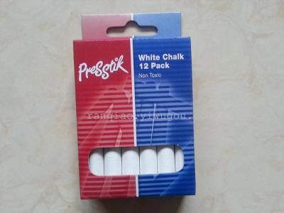 Yiwu chalk factory specializing in the production of white chalk 12 a set of chalk