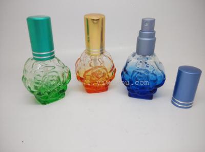 Factory direct FP090-10ML glass spray perfume bottle ，10ml small spray bottle