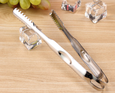 Stainless steel ice clip barbecue clip sashimi clip vegetable clip of bread clip