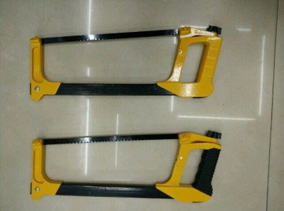 Aluminum handle with plastic and powerful saw frame
