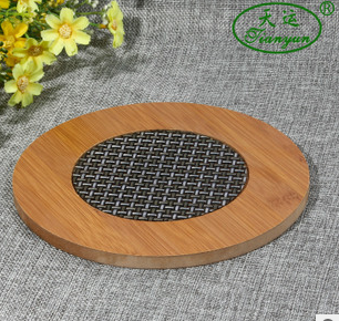 Supply Tianyun Brand Teslin Heat Proof Mat Printed Bamboo Placemat Separated by Healthy and Environment-Friendly Bamboo Products Bamboo Mat