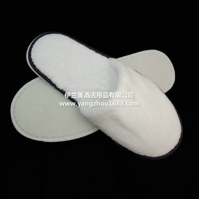 Yangzhou hotel one-time slippers price hotel room slippers wholesale