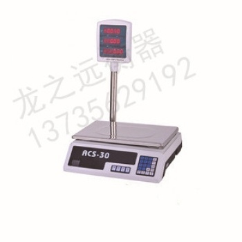 Electronic Pricing Scale Electronic Scale with Pole Platform Scale Weighing Scale Fruit Scale 40kg