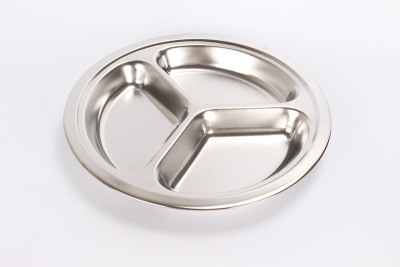 Stainless steel, fast food plate Stainless steel hotel school food plate Stainless steel canteen plate