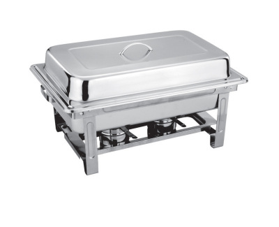 Deluxe straight foot buffet with combination type outlet alcohol stove