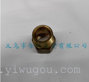 Wholesale iron copper plating 1/2 extension joint, internal and external wire direct joint