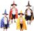 Halloween Capes for Children Sorcerers Capes Capes for Children's Witches Five Star Capes for fighting hats for Children