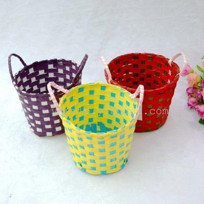 Simple Korean paper series storage basket storage basket are inserted Home Furnishing basket