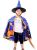 Halloween Capes for Children Sorcerers Capes Capes for Children's Witches Five Star Capes for fighting hats for Children