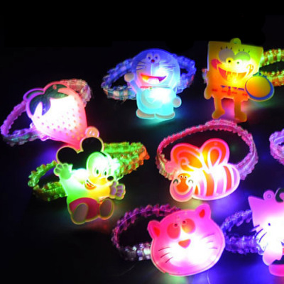 PVC light color cartoon fashion soft ring factory direct sales