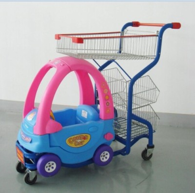 The factory supply supermarket shopping cart creative children mini shopping cart quantity is large.