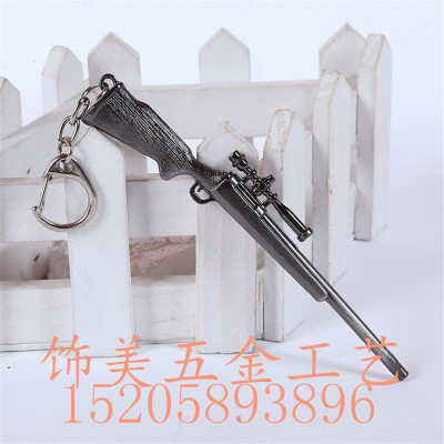 The model of the key weapon of the alloy weapon in the front line of the factory