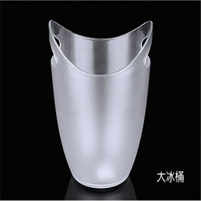 Thick Acrylic Pc Large Ice Bucket Bar KTV Plastic Transparent Drop-Resistant Ice Bucket