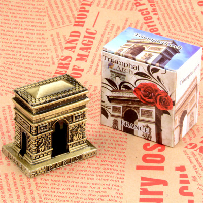 Arts and crafts creative household retro French arc DE triomphe model BJ-5803.