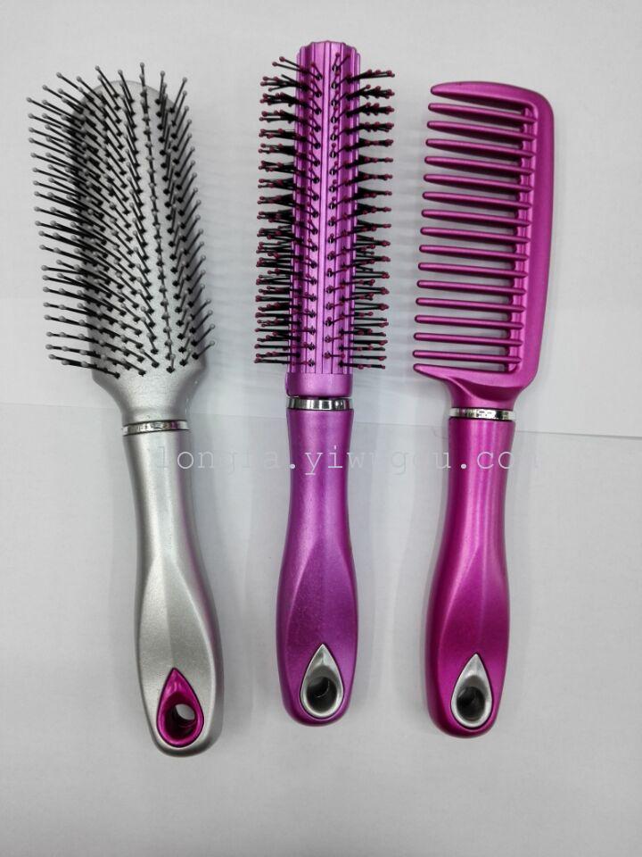 隆发vanessa厂家直销滚梳按摩梳顺发梳子