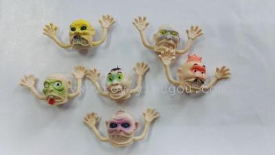 PVC plastic Halloween Ghost finger hot products