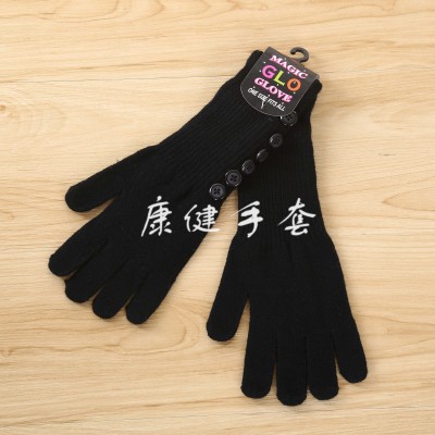 Acrylic fashion gloves lengthened Armguards