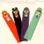 PVC soft color cartoon fashion color flexible glue soft ruler ruler