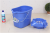 Wholesale Durable Mop Bucket Cleaning Bucket with Wheels Plastic Mop Barrel Iron Wire Twist Hand Mop Bucket