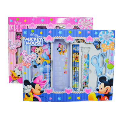 Disney stationery set of students stationery combination set gifts promotional children's stationery learning set