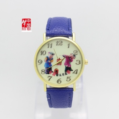 China dream boy Chinese style belt watch lovers watch lovers table