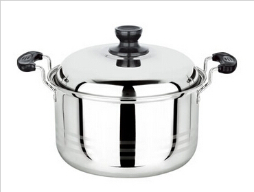 Stainless steel, American high pot pot soup pot water boiling pot soup pot high - grade export soup pot milk pot