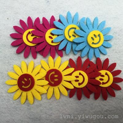 The sun sunflower DIY hair cloth act loving artifact creative accessories