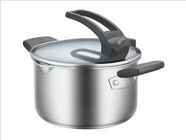 Stainless steel soup pot high - grade soup pot, double bottom is still wining the use of soup pot export soup pot