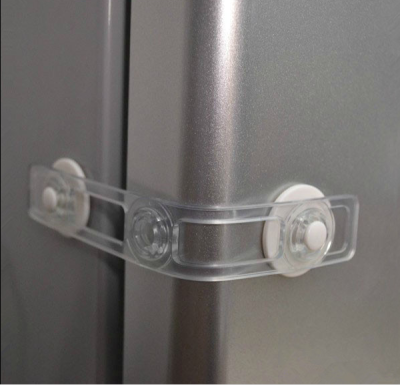 Open the door with soft KM.533 anti pinch hand safety lock cabinet door lock for refrigerator drawer lock