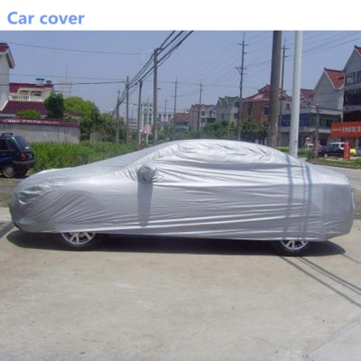 Automotive supplies three car silver coated cloth car cover dustproof and rainproof garment cover