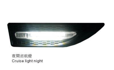 Car modified LED side lights, turn lights according to the three major functions of the lights Cruise