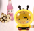 Factory Wholesale Cartoon Bee Mute Talking Creative Alarm Clock Home Daily Necessities Student Gift Clock