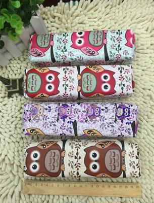 Manufacturers selling new color pencil cute owl Korean large capacity stationery bags wholesale