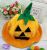 Pumpkin hat Halloween costume party props high-grade Pumpkin hat