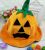 Pumpkin hat Halloween costume party props high-grade Pumpkin hat