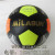 High quality 5 patch five corner PVC black background color football training game with a ball