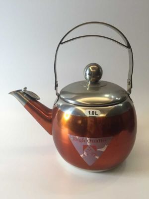 Stainless steel kettle Stainless steel European - style singing kettle colored singing kettle