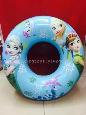 Inflatable toys children toy 50cm cartoon smooth waist swim ring arm circle ring