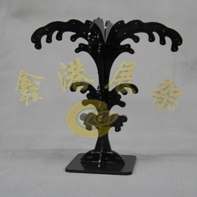 Plastic jewelry frame black (small) table top plastic display shelves exquisite jewelry display