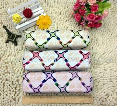  wholesale stationery pencil case bag geometric pattern student stationery factory direct selling products