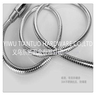 Powerful telescopic shower hose connected high-grade copper shower shower hose fittings