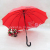 Korean Fashion Fiber Straight Umbrella Exquisite Advertising Umbrella All-Weather Umbrella Reinforced Reinforcement XB-823