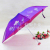 High-End Princess Sunshade Sun Umbrella Printing Lady Umbrella Boutique Triple Folding Umbrella XA-822